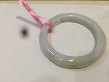 Load image into Gallery viewer, 55mm Certified Type A 100% Natural green/white/yellow Jadeite Jade bangle AD35-9287
