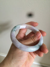 Load image into Gallery viewer, 55.5mm Certified 100% natural Type A green/purple/red (福禄寿)jadeite jade bangle U90-0518
