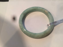 Load image into Gallery viewer, 56.6mm Certified Type A 100% Natural green Jadeite Jade bangle AS25-2481
