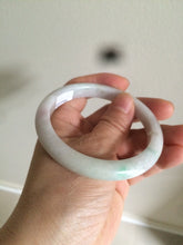 Load image into Gallery viewer, 57.9mm Certified Type A 100% Natural sunny green/purple/white Jadeite Jade bangle U87-0992
