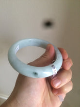 Load image into Gallery viewer, 57.6mm  certified type A 100% Natural green jadeite jade bangle AS24-2107
