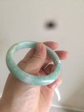 Load image into Gallery viewer, 56.6mm Certified Type A 100% Natural green Jadeite Jade bangle AS25-2481
