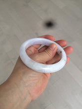 Load image into Gallery viewer, 59.4mm Certified type A 100% Natural light green/light purple/white Jadeite bangle J109-0514
