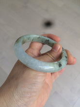 Load image into Gallery viewer, 54.5mm 100% natural certified green/purple jadeite jade bangle AM39-3535
