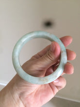 Load image into Gallery viewer, 56.7mm Certified Type A 100% Natural light green/brown Jadeite Jade bangle AC64-0160
