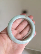 Load image into Gallery viewer, 56.7mm Certified Type A 100% Natural light green/brown Jadeite Jade bangle AC64-0160
