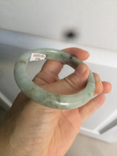 Load image into Gallery viewer, 54.5mm 100% natural certified green/purple jadeite jade bangle AM39-3535
