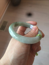 Load image into Gallery viewer, 54mm Certified Type A 100% Natural light green/dark green jadeite jade bangle AJ15-2014
