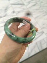 Load image into Gallery viewer, 57.7mm Certified Type A 100% Natural green Jadeite Jade bangle N74-9582
