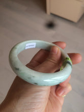 Load image into Gallery viewer, 58.3mm Certified 100% natural Type A green/purple jadeite jade bangle AJ23-61997
