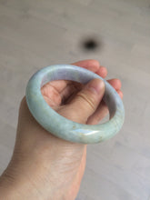 Load image into Gallery viewer, 57.5mm Certified Type A 100% Natural green purple jadeite jade bangle AM27-2119
