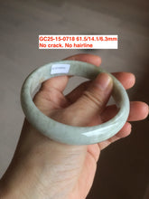 Load image into Gallery viewer, Sale! 56-59mm 100% Natural jadeite jade bangle group A61 (Clearance)
