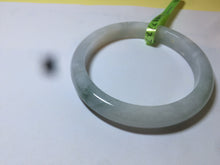 Load image into Gallery viewer, 56.4mm Type A 100% Natural light green  Jadeite Jade bangle Q32
