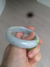 Load image into Gallery viewer, 53.7mm certificated Type A 100% Natural light blue/green/yellow Jadeite Jade bangle AJ24-9794
