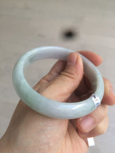 Load image into Gallery viewer, 56.5mm certified 100% natural Type A green purple jadeite jade bangle AM22-2821
