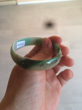 Load image into Gallery viewer, 52.8mm Certificated sunny green/brown jadeite jade bangle AR1-4134
