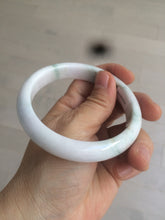 Load image into Gallery viewer, 59.8mm Certified 100% Natural Type A green white purple Jadeite Jade bangle AM21-9549
