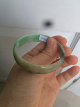 Load image into Gallery viewer, 52.8mm Certificated sunny green/brown jadeite jade bangle AR1-4134
