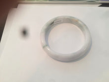 Load image into Gallery viewer, 59.8mm Certified 100% Natural Type A green white purple Jadeite Jade bangle AM21-9549
