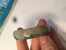 Load image into Gallery viewer, 52.8mm Certificated sunny green/brown jadeite jade bangle AR1-4134
