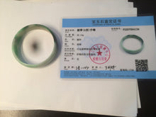 Load image into Gallery viewer, 52.8mm Certificated sunny green/brown jadeite jade bangle AR1-4134
