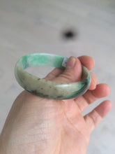 Load image into Gallery viewer, 52.8mm Certificated sunny green/brown jadeite jade bangle AR1-4134
