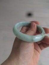 Load image into Gallery viewer, 56mm 100% natural Type A light green jadeite jade bangle Z108
