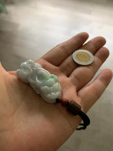 Load image into Gallery viewer, 100% natural jadeite jade 3D PiXiu(貔貅) pendant/bracelet B68 add on item. Not sale individually.
