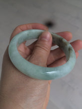 Load image into Gallery viewer, 56mm 100% natural Type A light green jadeite jade bangle Z108

