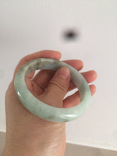 Load image into Gallery viewer, 56mm 100% natural Type A light green jadeite jade bangle Z108
