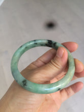 Load image into Gallery viewer, 58mm Certified Type A 100% Natural green/yellow Jadeite Jade bangle AS49-5045
