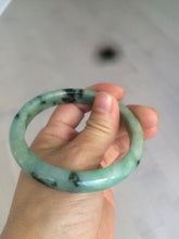 Load image into Gallery viewer, 58mm Certified Type A 100% Natural green/yellow Jadeite Jade bangle AS49-5045
