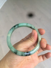 Load image into Gallery viewer, 58mm Certified Type A 100% Natural green/yellow Jadeite Jade bangle AS49-5045
