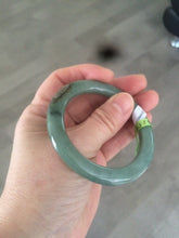 Load image into Gallery viewer, 50.2mm Certified Type A 100% Natural dark green Jadeite Jade bangle U66-4122
