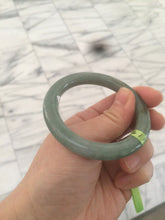 Load image into Gallery viewer, 50.2mm Certified Type A 100% Natural dark green Jadeite Jade bangle U66-4122
