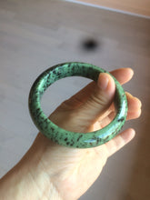 Load image into Gallery viewer, 61mm 100% natural green/red/black Epidote (红绿宝)bangle CB60-1
