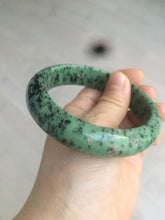 Load image into Gallery viewer, 61mm 100% natural green/red/black Epidote (红绿宝)bangle CB60-1
