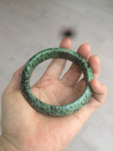 Load image into Gallery viewer, 61mm 100% natural green/red/black Epidote (红绿宝)bangle CB60-1
