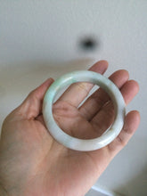 Load image into Gallery viewer, 54.4mm certified type A 100% Natural sunny green/white/brown jadeite jade bangle AT19-3318
