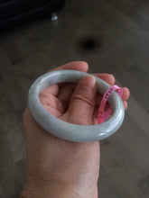 Load image into Gallery viewer, 56mm certified Type A 100% Natural green Jadeite Jade bangle A5-5933
