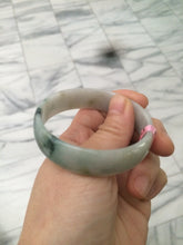 Load image into Gallery viewer, 52.7mm certified Type A 100% Natural green Jadeite Jade bangle W55-3908
