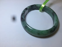 Load image into Gallery viewer, 57.7mm Certified Type A 100% Natural green Jadeite Jade bangle N74-9582
