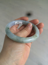 Load image into Gallery viewer, Reserved!. Please don&#39;t order. Thanks. 58.6mm certified type A 100% Natural green/purple/gray Jadeite Jade bangle G108-3543
