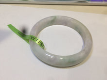 Load image into Gallery viewer, 54mm certificated Type A 100% Natural green/yellow/purple Jadeite Jade bangle AD22-8066
