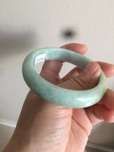 Load image into Gallery viewer, 55.8mm Certified type A 100% Natural green yellow Jadeite bangle Y121-2487
