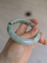 Load image into Gallery viewer, 54.5mm 100% natural certified green/purple jadeite jade bangle AM39-3535
