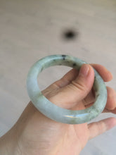 Load image into Gallery viewer, 54.5mm 100% natural certified green/purple jadeite jade bangle AM39-3535
