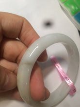 Load image into Gallery viewer, 55.9mm 100% natural Type A green/white/yellow jadeite jade bangle AF74-6211
