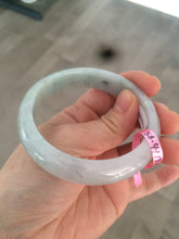 Load image into Gallery viewer, 56.4mm Certified Jadeite Jade bangle Type A 100% Natural icy green W25-0780
