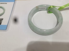 Load image into Gallery viewer, 50.5mm Certified Type A 100% Natural light green Jadeite Jade bangle AB46-0784
